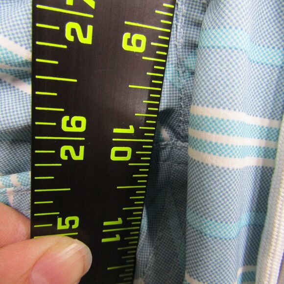 Bonobos Lined Surf Swim Trunk 8" Shorts Blue Striped Size Medium - Picture 6 of 10